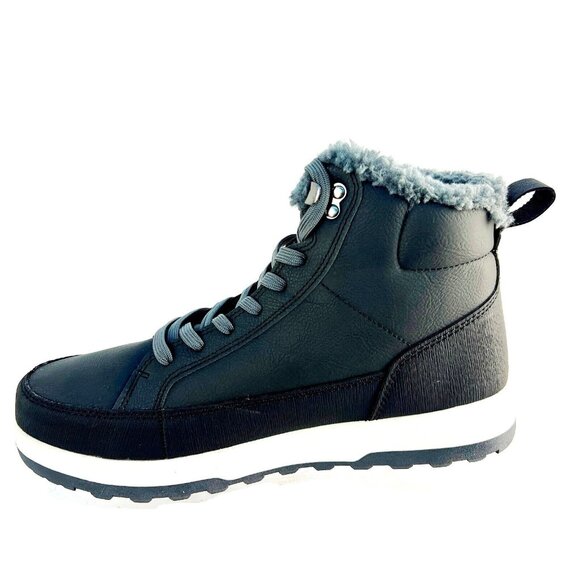 NWT Weatherproof Men's Logjam Dark Grey Lined Sneaker Boots Size 13 $70 3SH080 - Picture 3 of 5